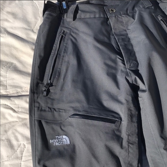 The North Face HYVENT charcoal gray snow pants - Picture 2 of 11